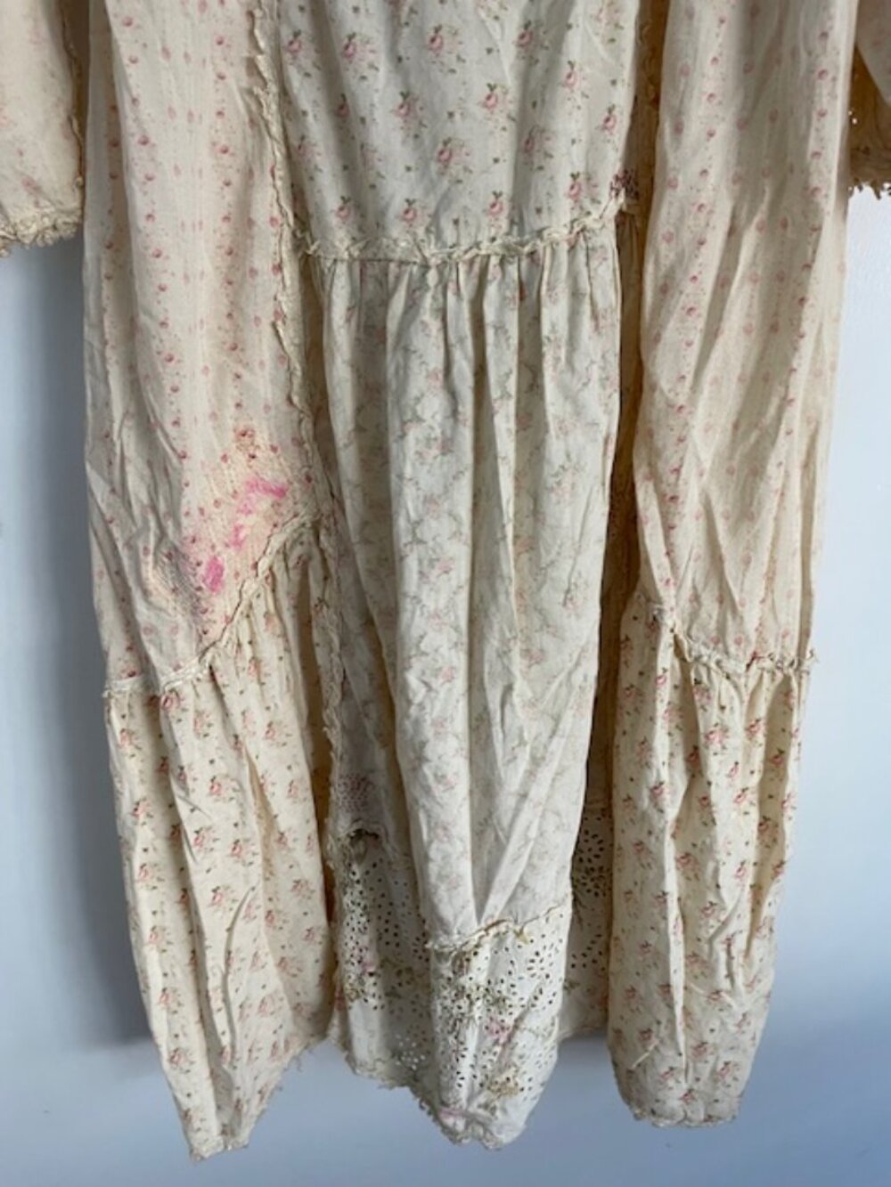 NWT Magnolia Pearl Helenia Dress Ronin Eyelet Lace Cotton Patchwork NEW $550 - Picture 10 of 14